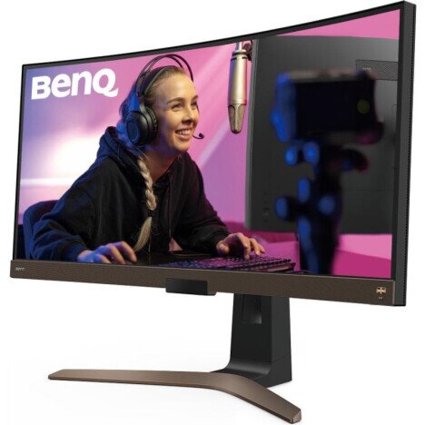 Monitor LED Benq EW3880R, 37.5inch, IPS WQHD, 4ms, 60Hz, negru